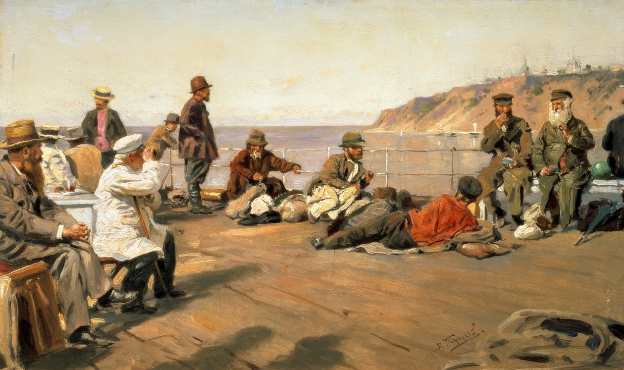 Paluba od Wladimir Jegorowitsch Makowski