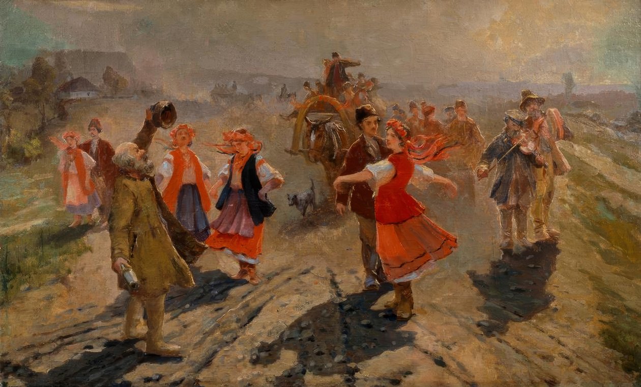 Svatební průvod u Orla od Wladimir Jegorowitsch Makowski