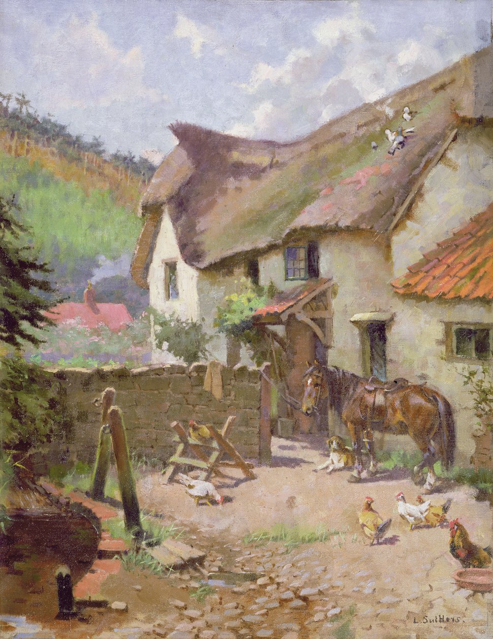 V zahradě, 1910 od Wlodzimierz Blocki