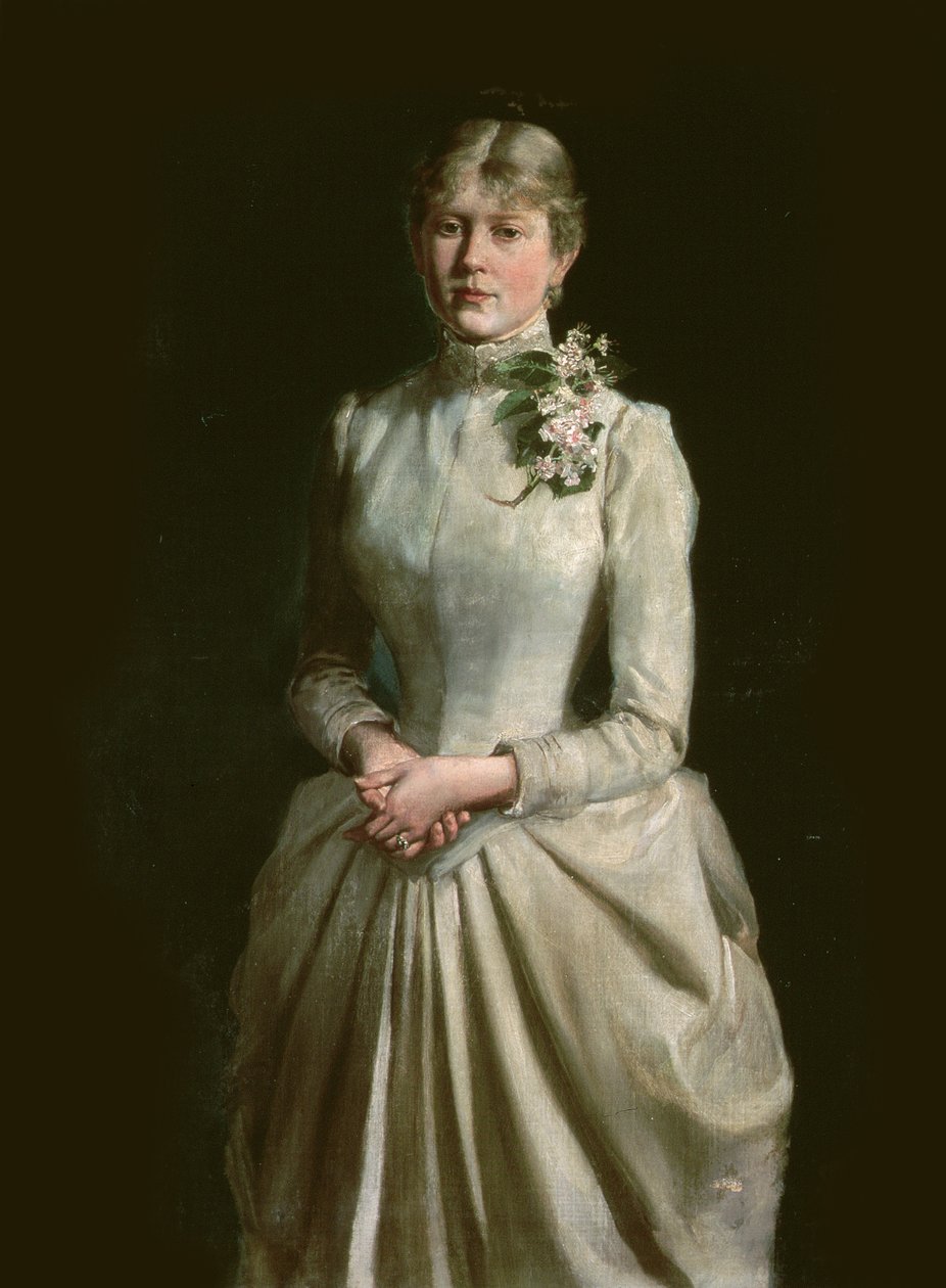 Portrét umělcovy manželky Marie, 1884 od Wojciech Kossak