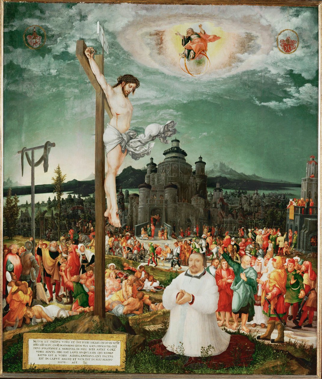 Alegorie vykoupení... od Wolf Huber