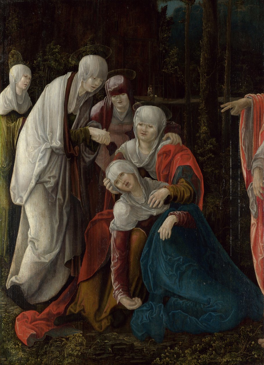 Kristus se rozloučil se svou Matkou, c. 1520 od Wolf Huber