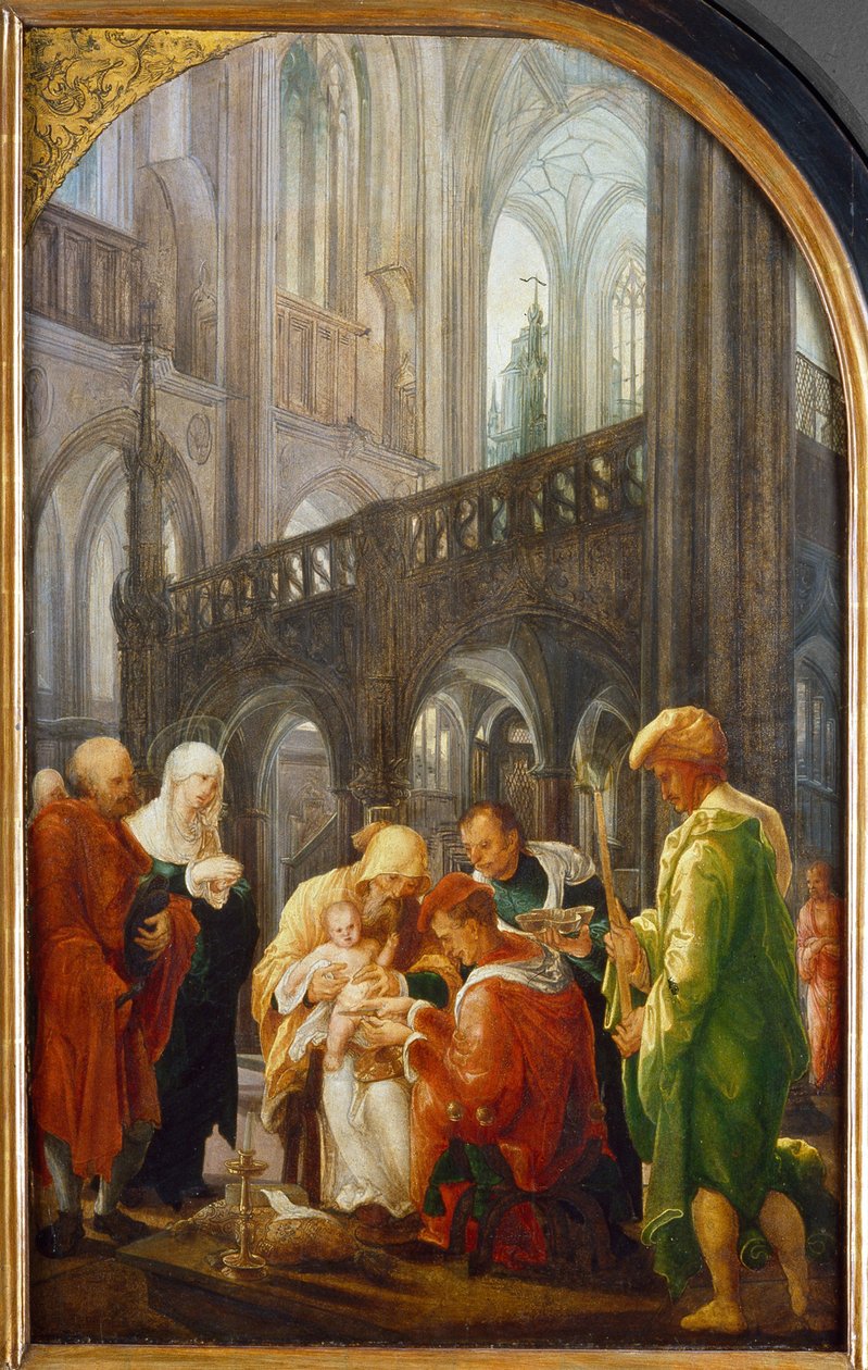 Obřízka Krista, 1521 od Wolf Huber