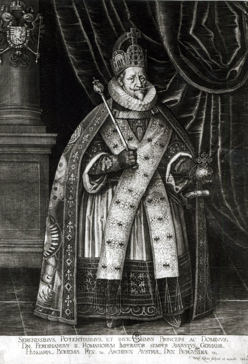 Ferdinand II. (1578-1637) 1622 od Wolfgang Kilian