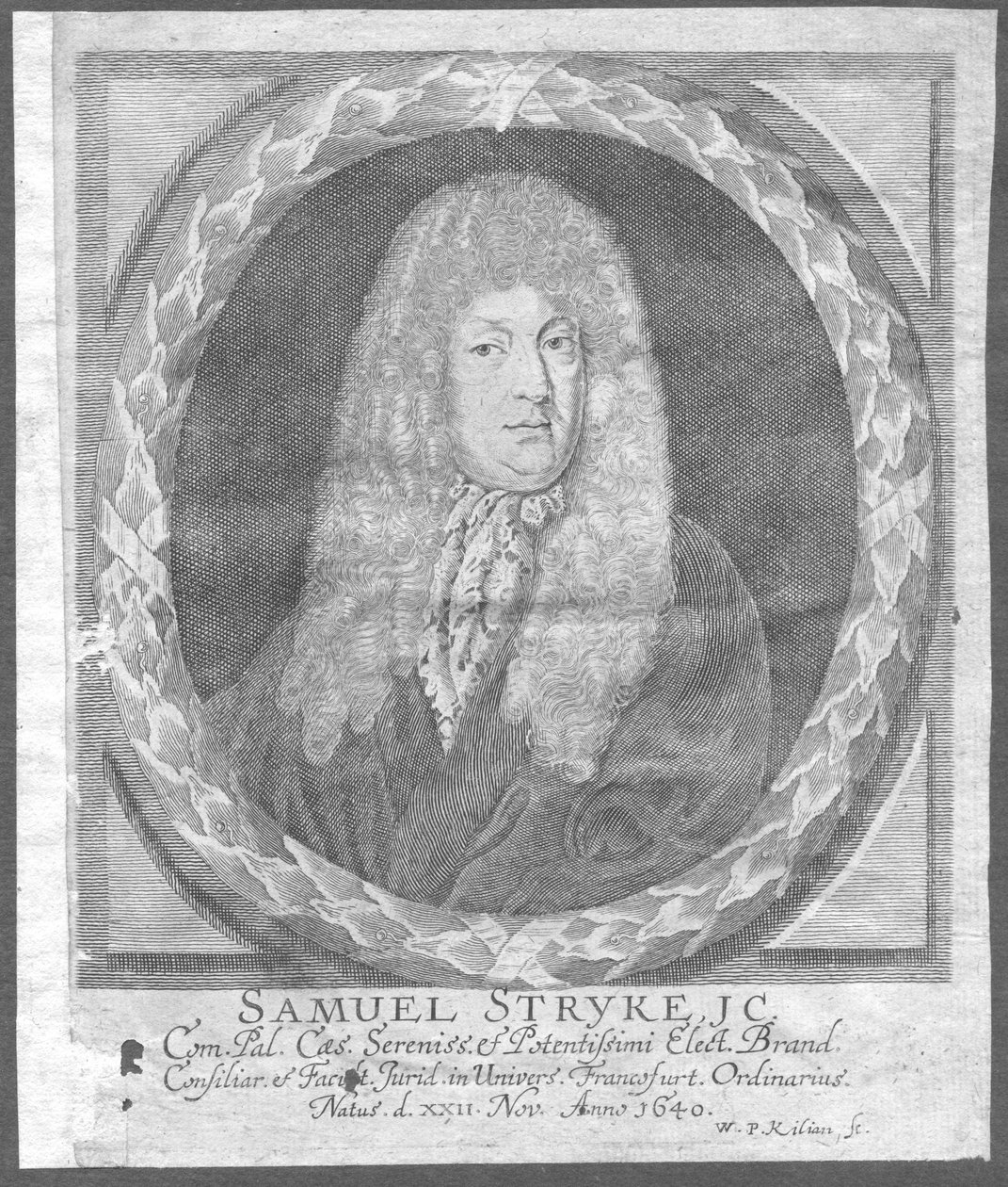 Samuel Stryk od Wolfgang Philipp Kilian