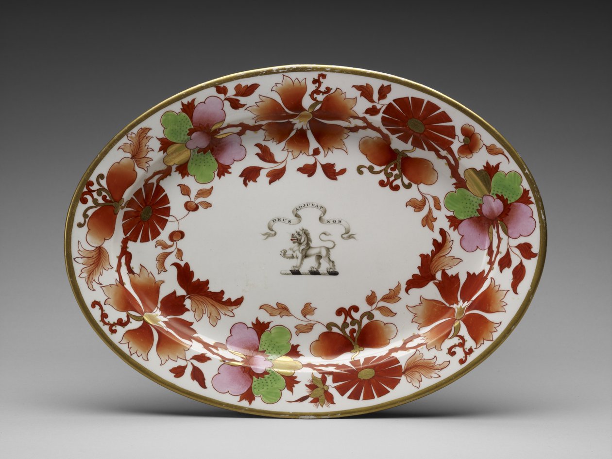 Talíř od Worcester Porcelain Manufactory