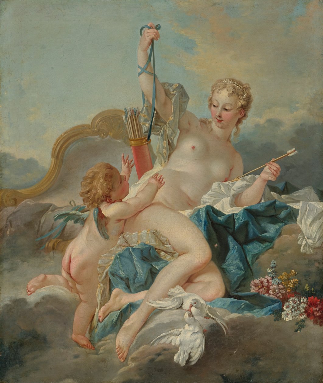 Venuše odzbrojující Amor od François Boucher