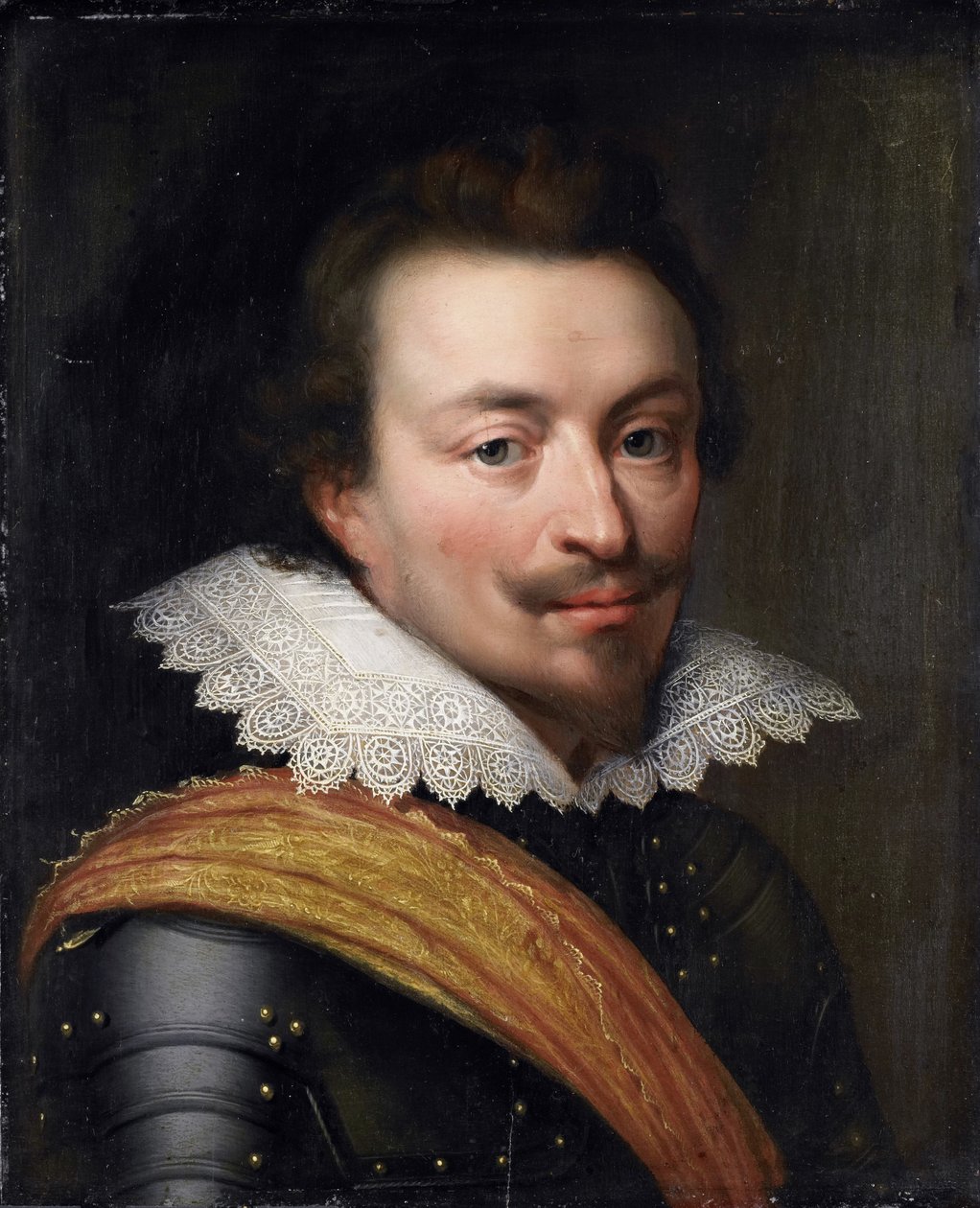 Portrét Jana VIII. (1583-1638), hrabě z Nassau-Siegenu od Jan Anthonisz. van Ravesteyn
