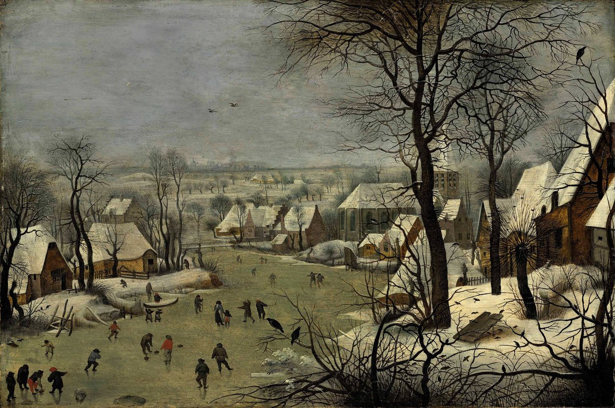 Ptačí past od Workshop of Pieter Brueghel the Younger