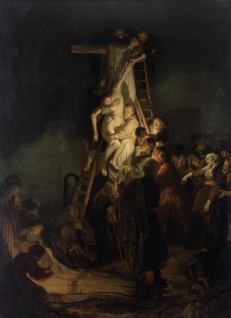 Kreuzabnahme od Workshop of Rembrandt