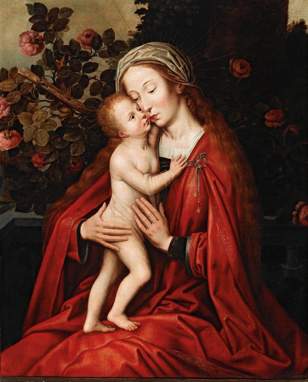 Madona s dítětem od Workshop of Ambrosius Benson