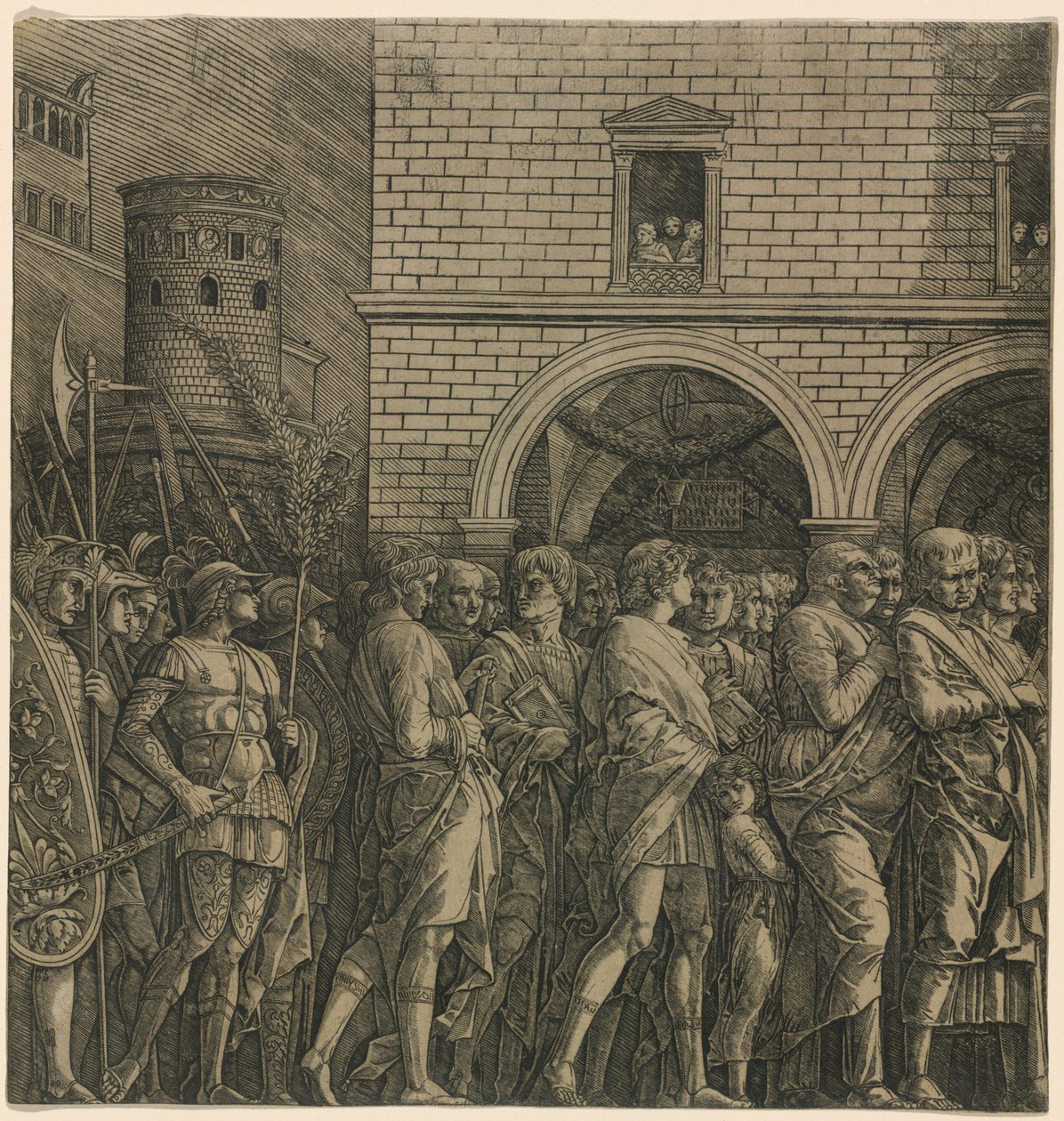 The Triumph of Caesar: The Senators od Workshop of Andrea Mantegna