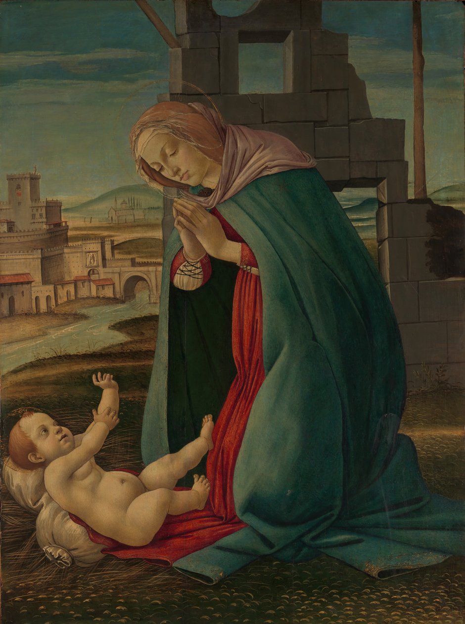 Narození Páně, konec 15. století. od Workshop of Botticelli