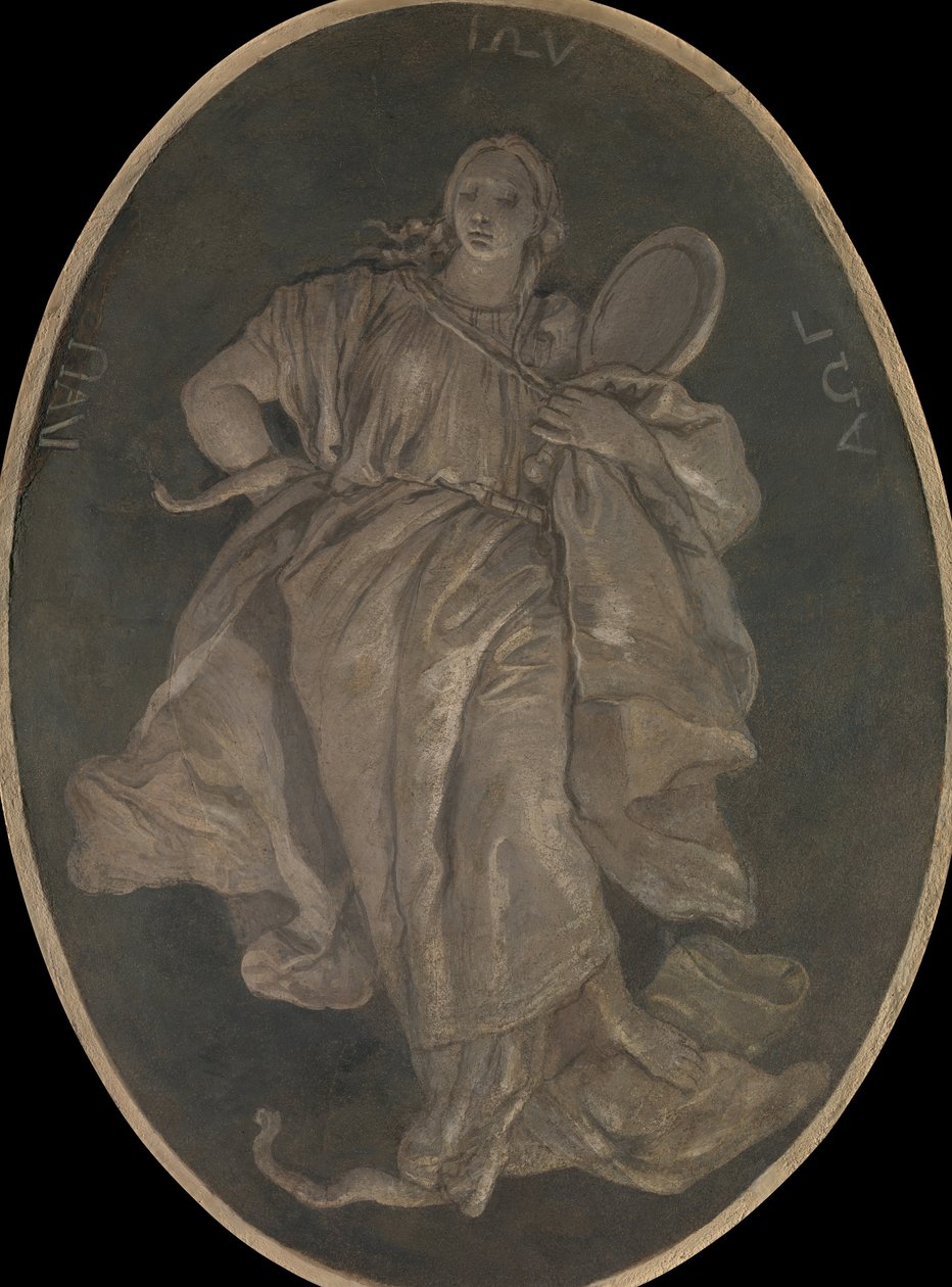 Prudence, 1760. od Workshop of Giovanni Battista Tiepolo