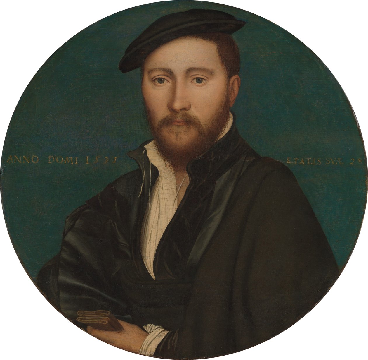 Portrét muže od Workshop of Hans Holbein