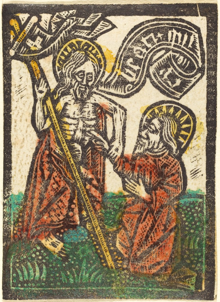 Kristus se zjevuje Tomášovi od Workshop of Master of the Aachen Madonna