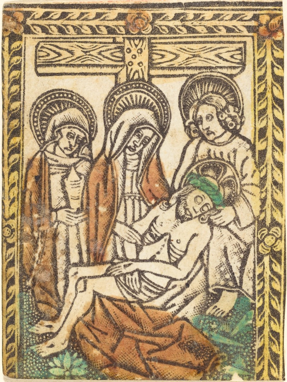 Pláč od Workshop of Master of the Borders with