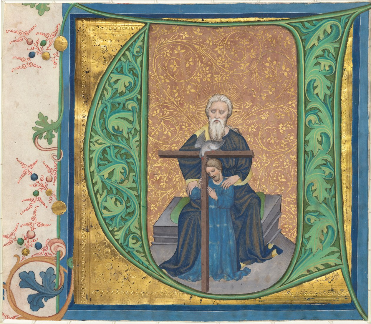 Trojice od Workshop of Master of the Gerona Martyrology