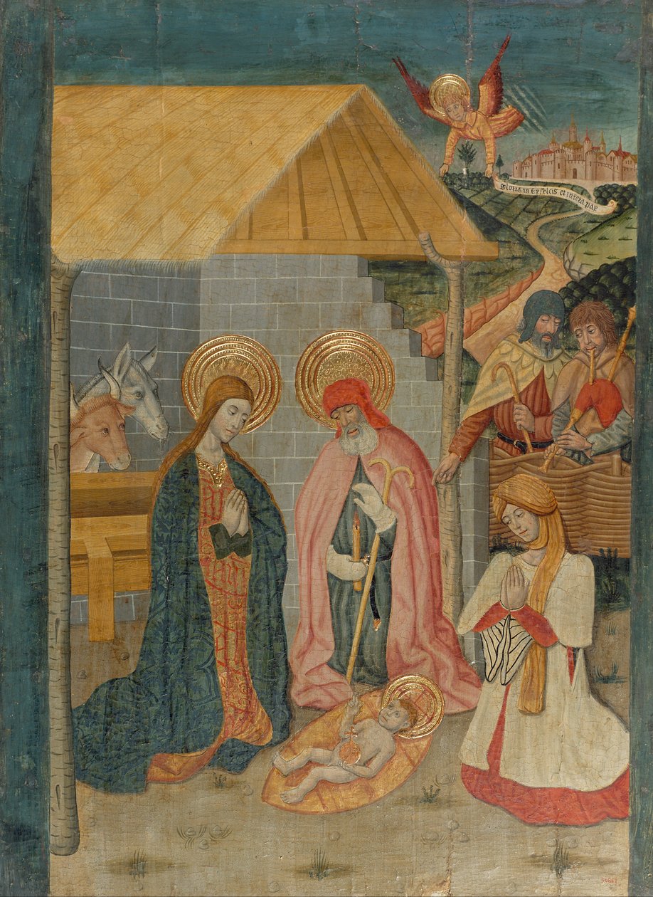Narození od Workshop of Pedro García de Benavarre
