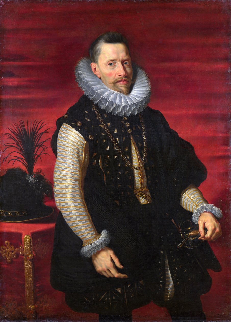 Portrét arcivévody Alberta Rakouska (1559 - 1621) od Workshop of Peter Paul Rubens