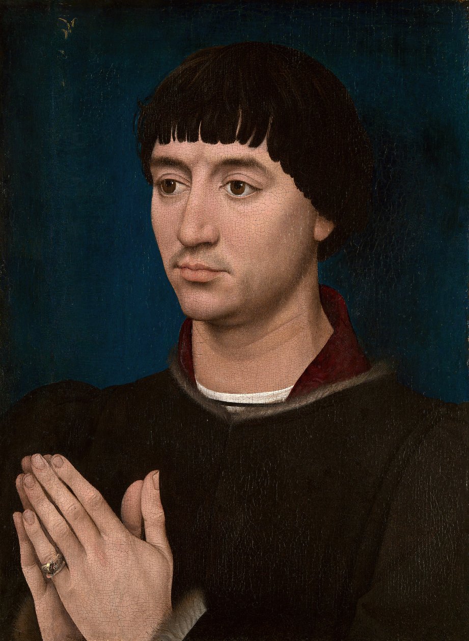 Portrét Jean Gros, 146064 od Workshop of Rogier van der Weyden