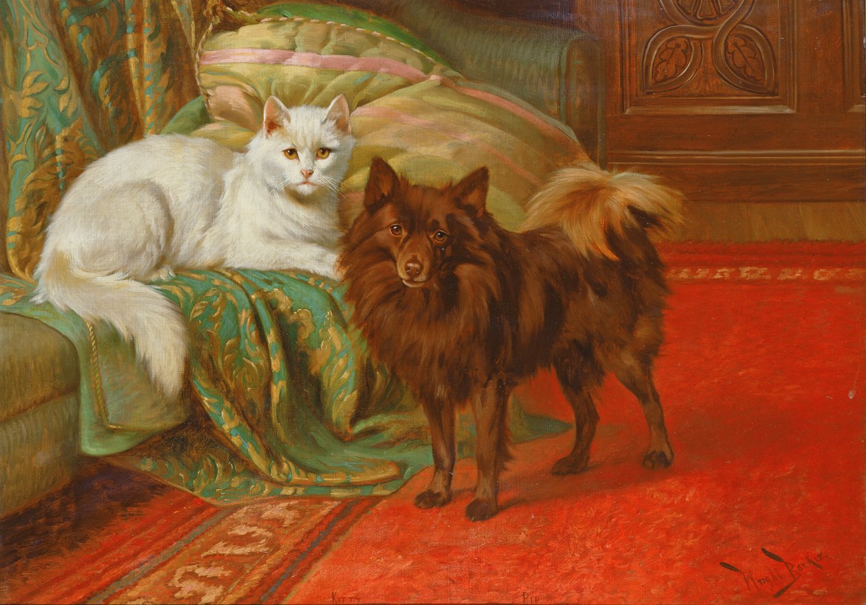 Kitty a Pip od Wright Barker