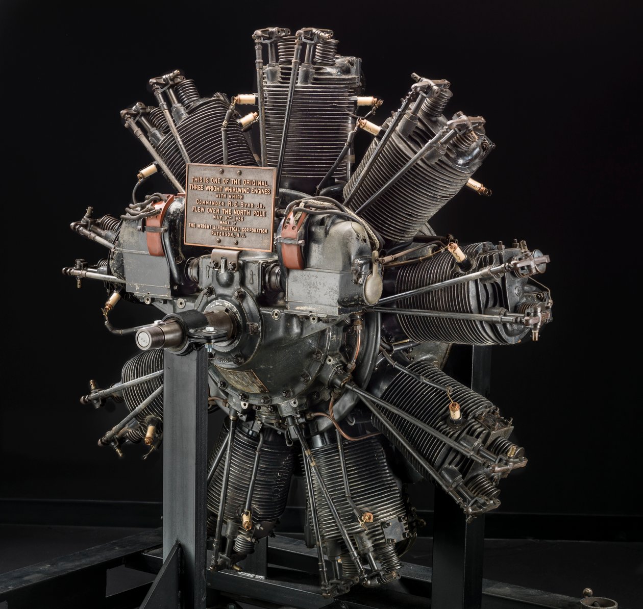 Wright Whirlwind J-4B, Byrd North Pole Flight, Radial 9 Engine, ca. 1926. od Wright Aeronautical
