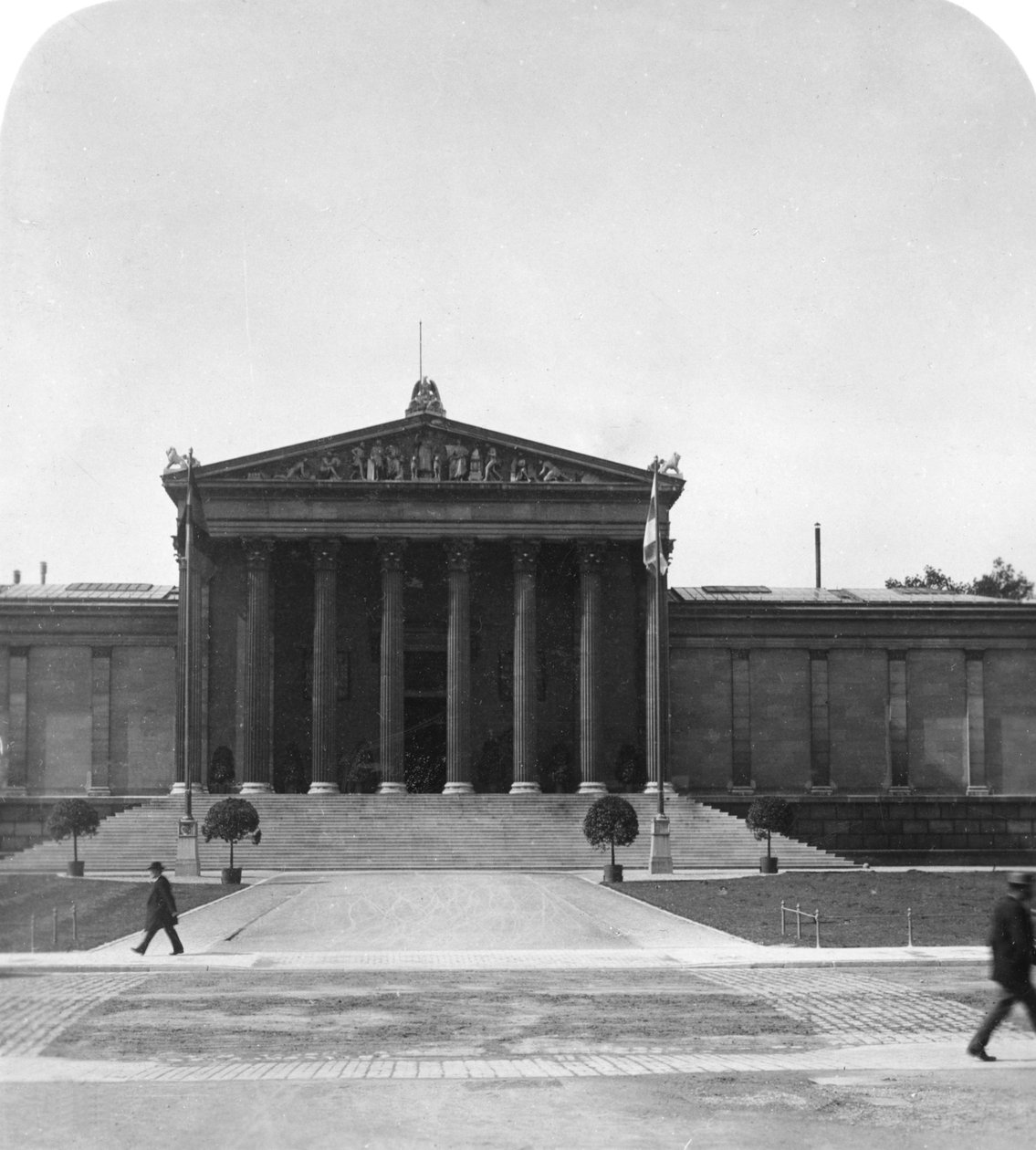Výstavní budova umění, Mnichov, Německo, c1900 od Wurthle and Sons