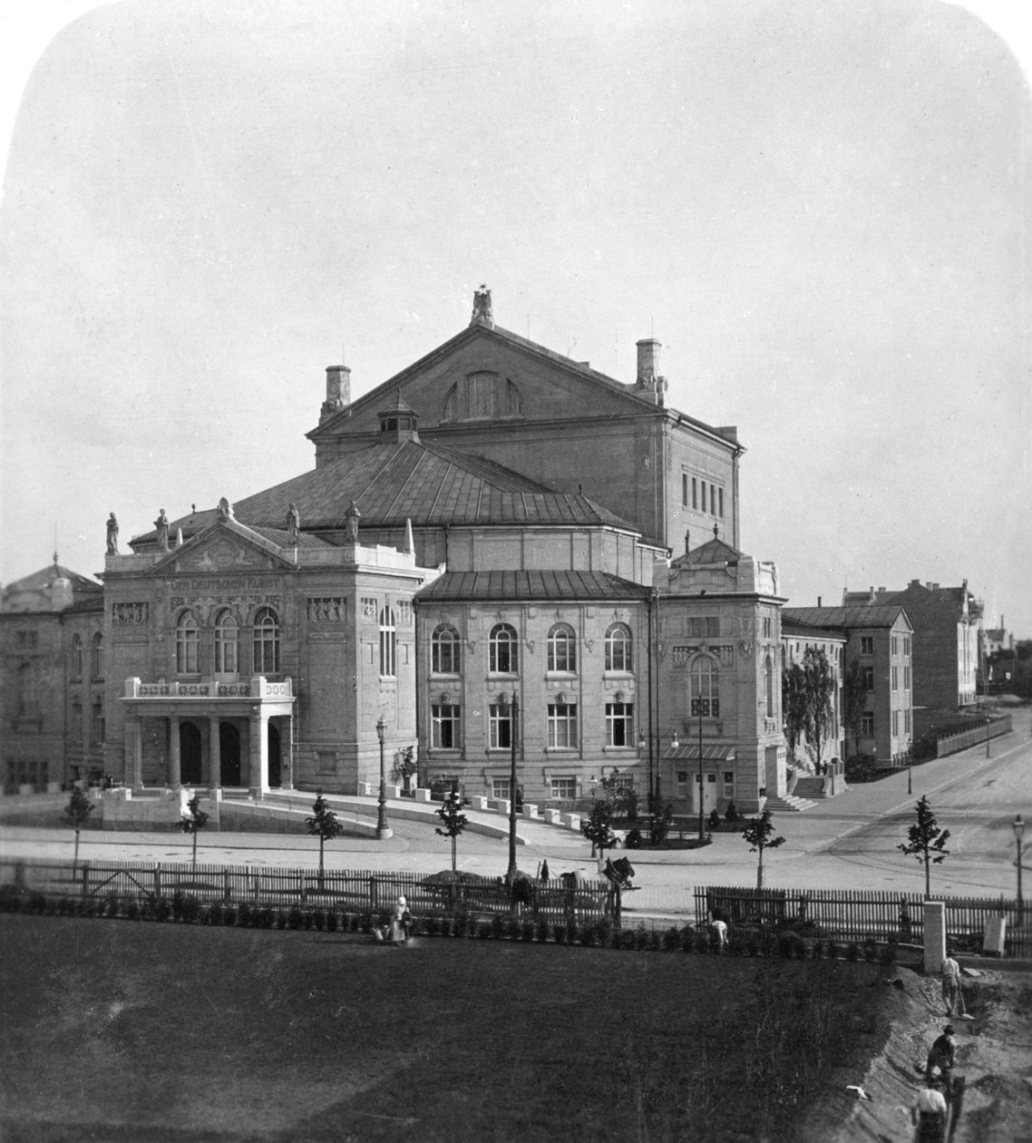 Divadlo Prinzregenten, Mnichov, Německo, c1900 od Wurthle and Sons