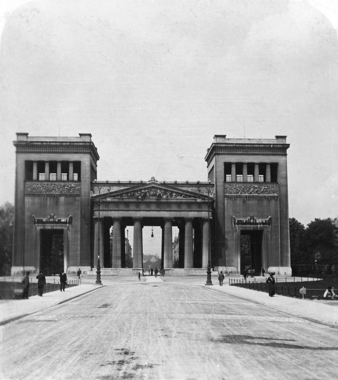 Propylaen, Mnichov, Německo, c1900 od Wurthle and Sons