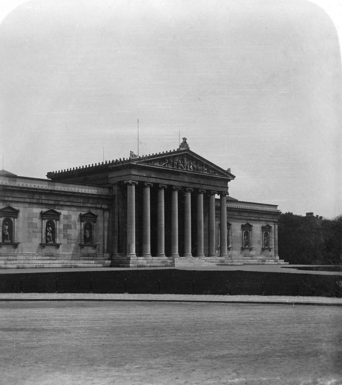 Glyptotéka, Mnichov, Německo, 1900. od Wurthle and Sons