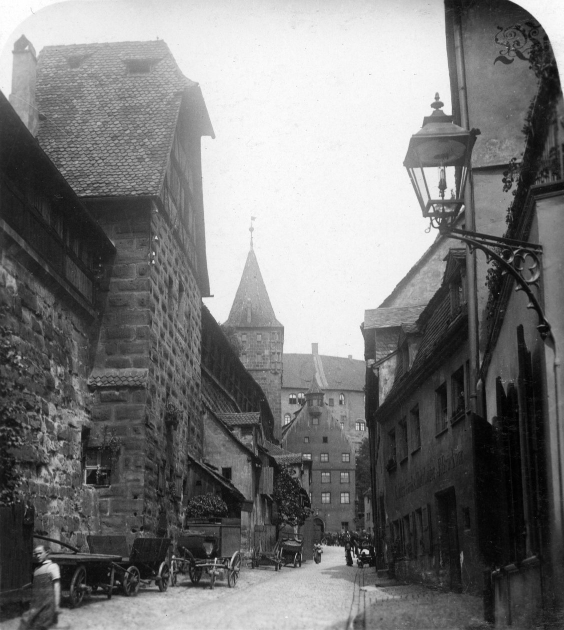 Tiergartnertor, Norimberk, Německo, 1900. od Wurthle and Sons