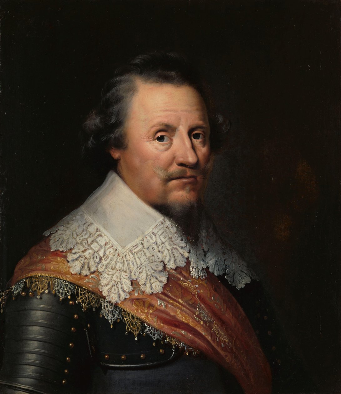 Portrét Ernsta Kazimíra I. (1573-1632), hraběte z Nassau-Dietz od Wybrand de Geest (I)