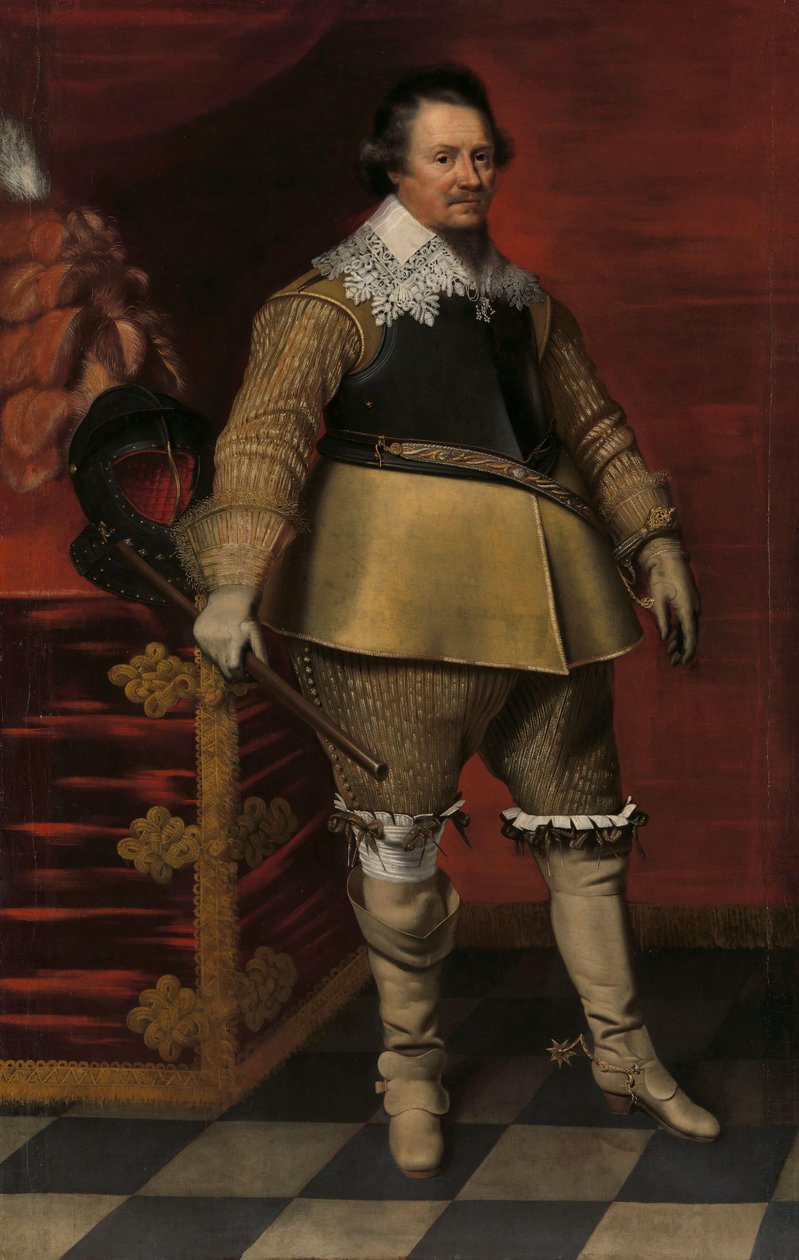 Portrét Ernsta Kazimíra I., hraběte z Nassau-Dietz Portrét Ernsta Kazimíra I. (1573-1632), hraběte z Nassau-Dietz od Wybrand de Geest (I)