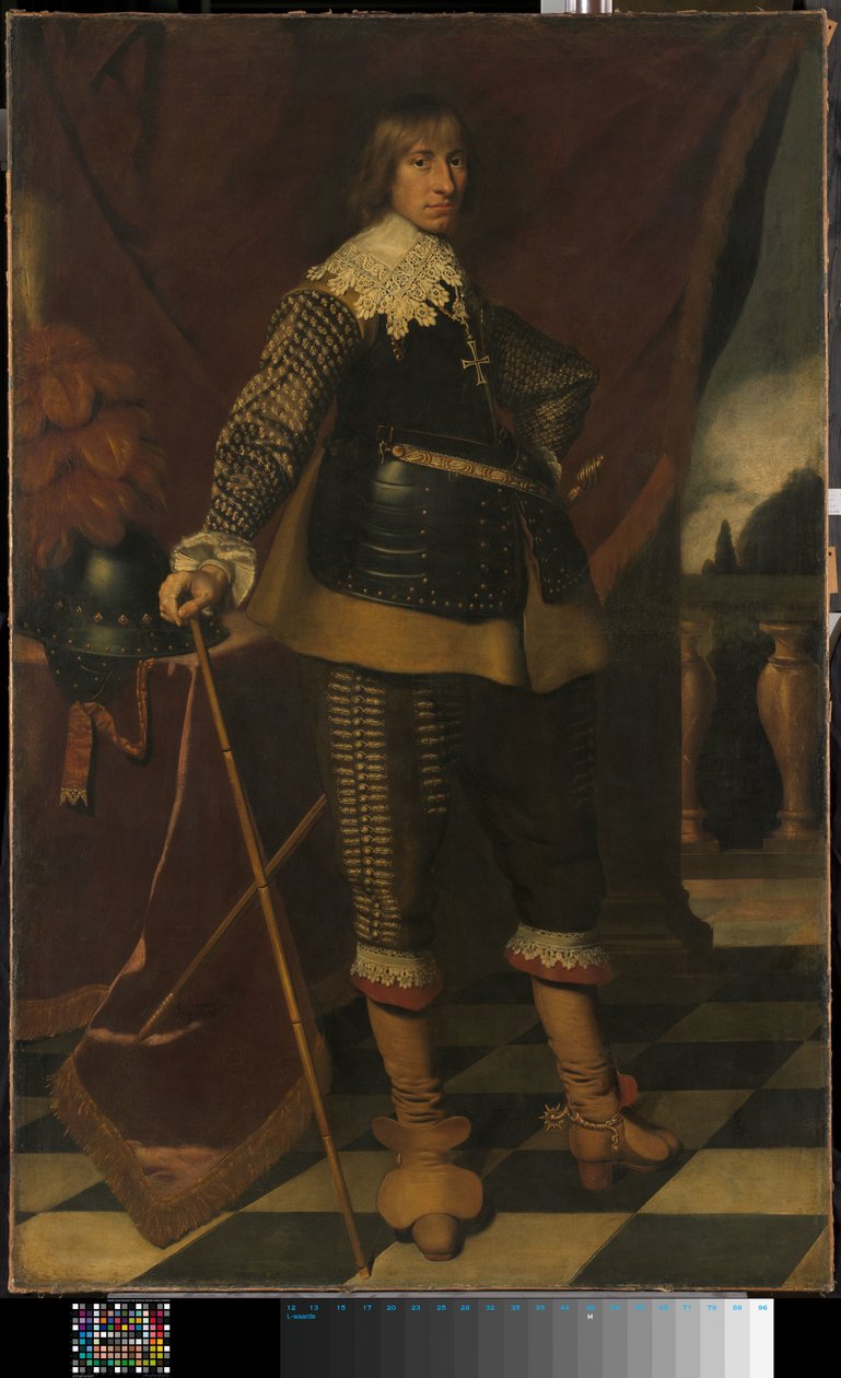 Portrét Jindřicha Kazimíra I. (1612-40), hraběte z Nassau-Dietz od Wybrand de Geest (I)