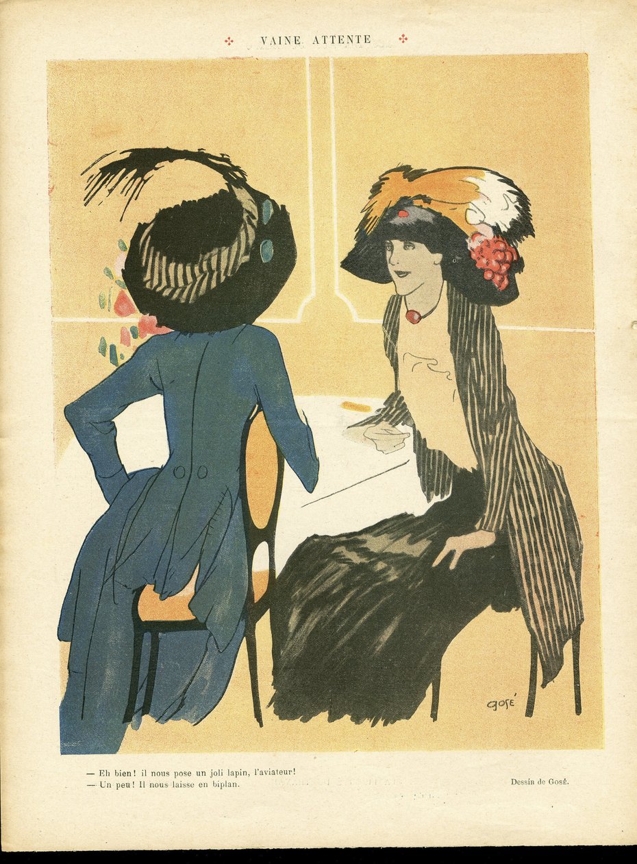 Ilustrace Xaviera Gose (1876-1915) v Le Lire od Xavier Gose