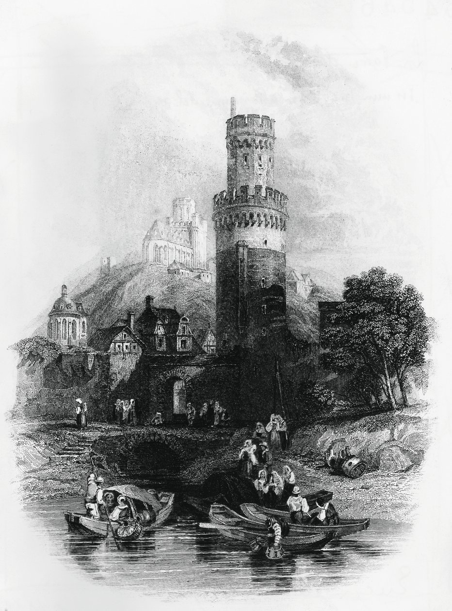 Ilustrace pro malomocného z Aosty, román Xaviera De Maistre (1763-1852), rytina od Xavier de Maistre