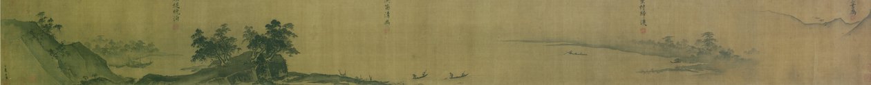 Dvanáct pohledů na krajinu (Shan-shui shih-erh-ching) od Xia Gui