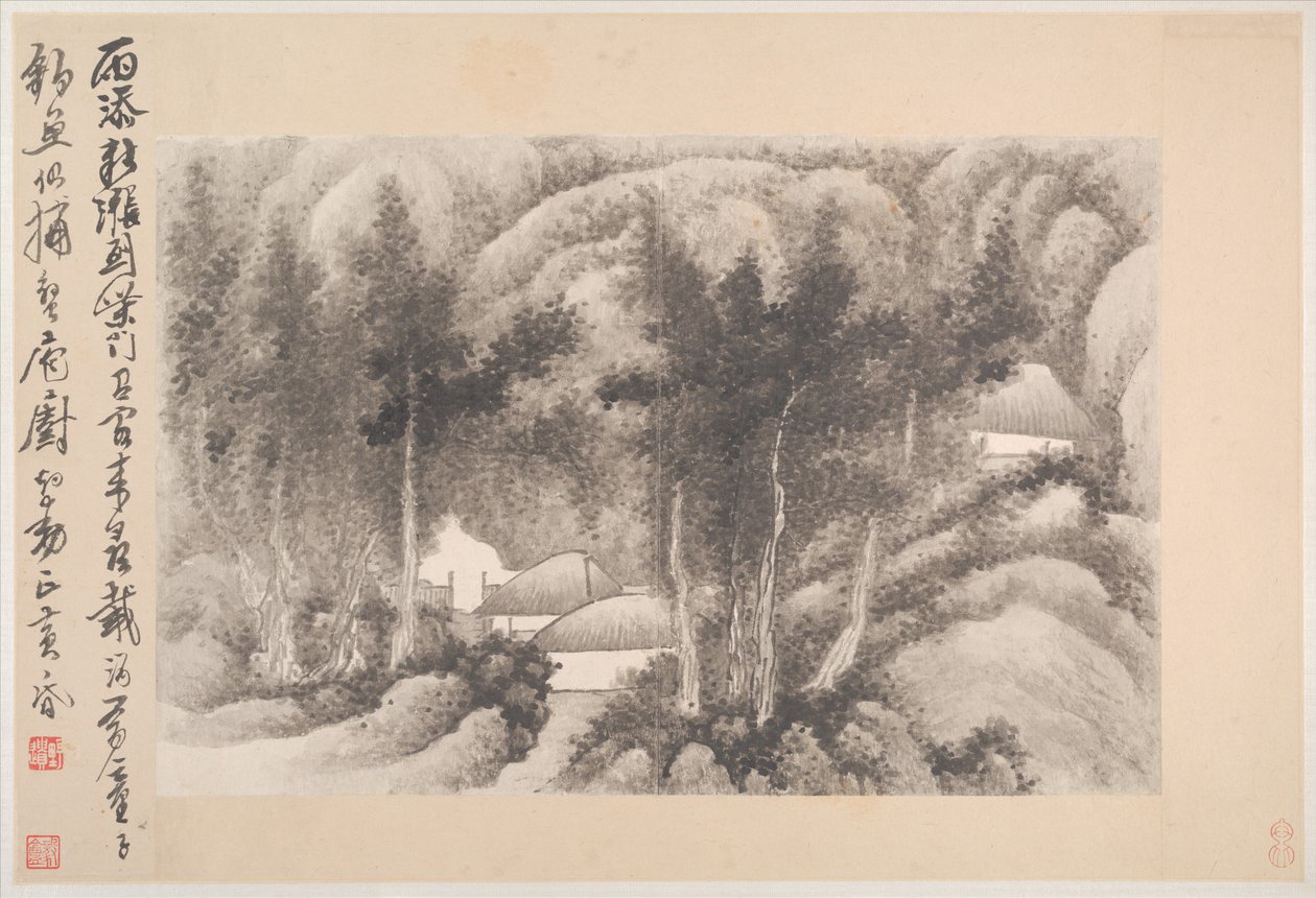 Krajiny s básněmi od Xian Gong