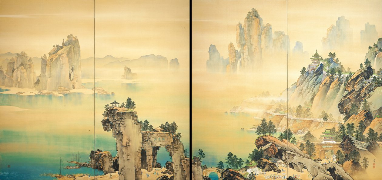 Dobré znamení, 1931 od Yamamoto Shunkyo