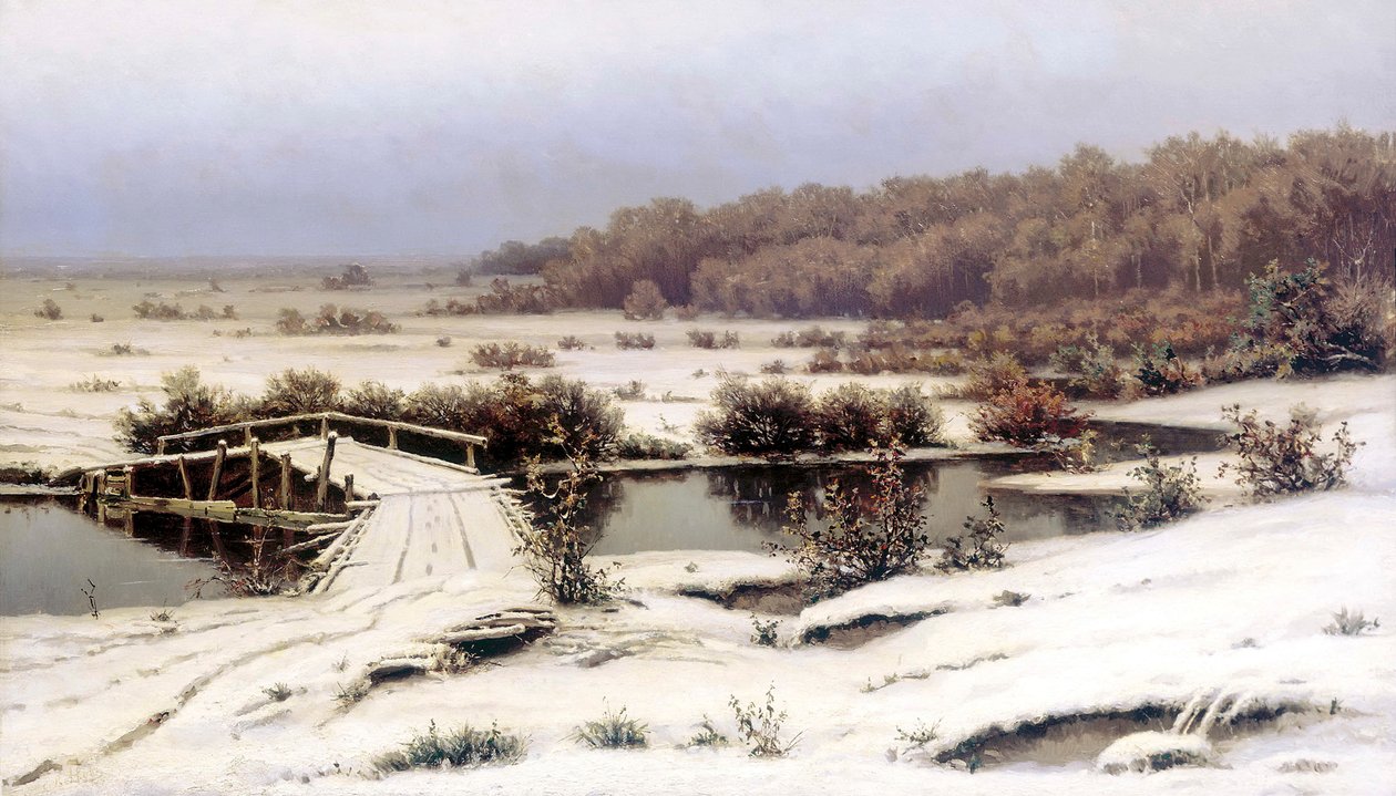 Časný sníh, 1883. od Yefim Yefimovich Volkov