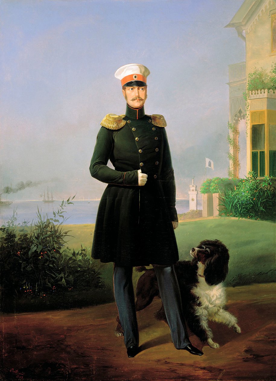 Portrét císaře Mikuláše I., 1796-1855, 1849. od Yegor Bottman