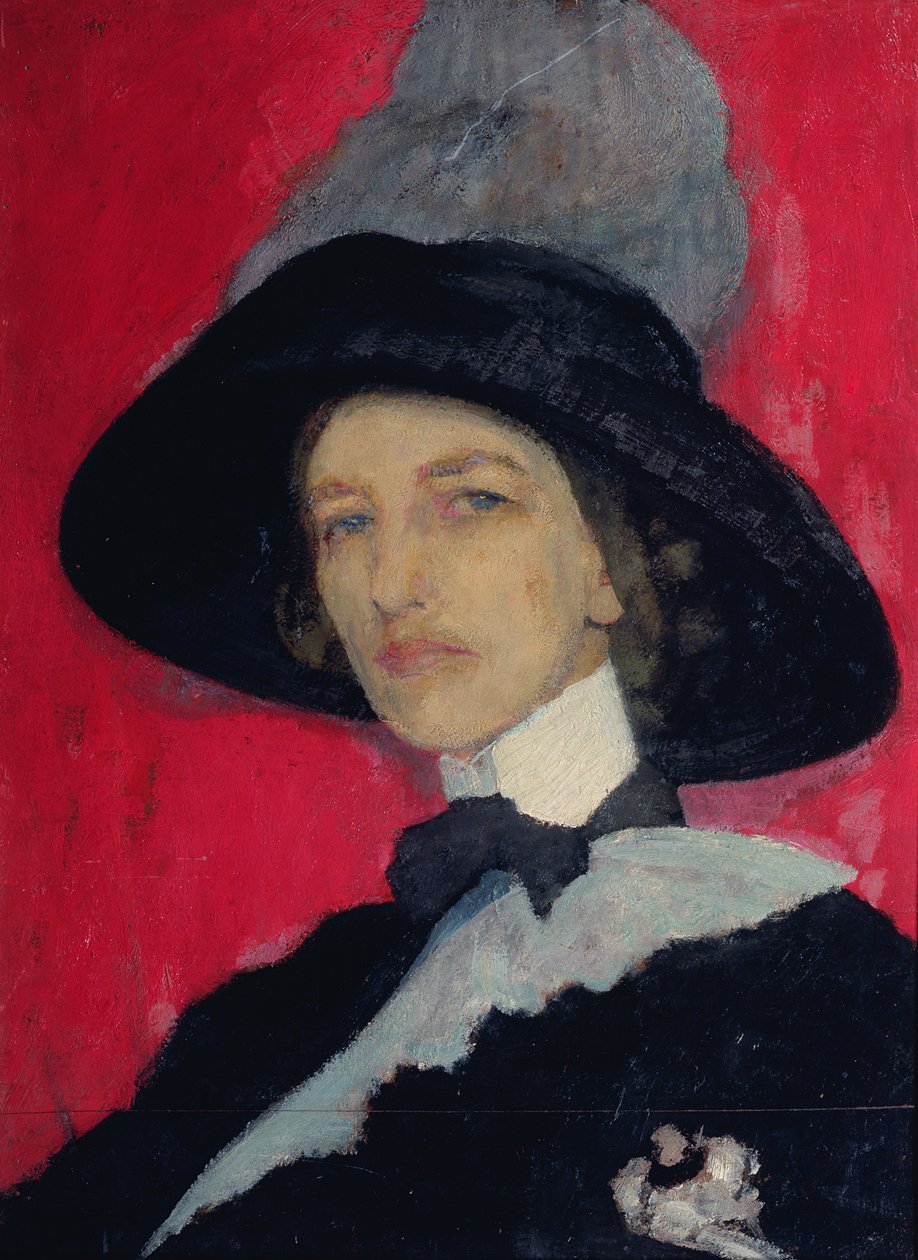 Autoportrét, 1910 od Yelisaveta Sergeyevna Kruglikova