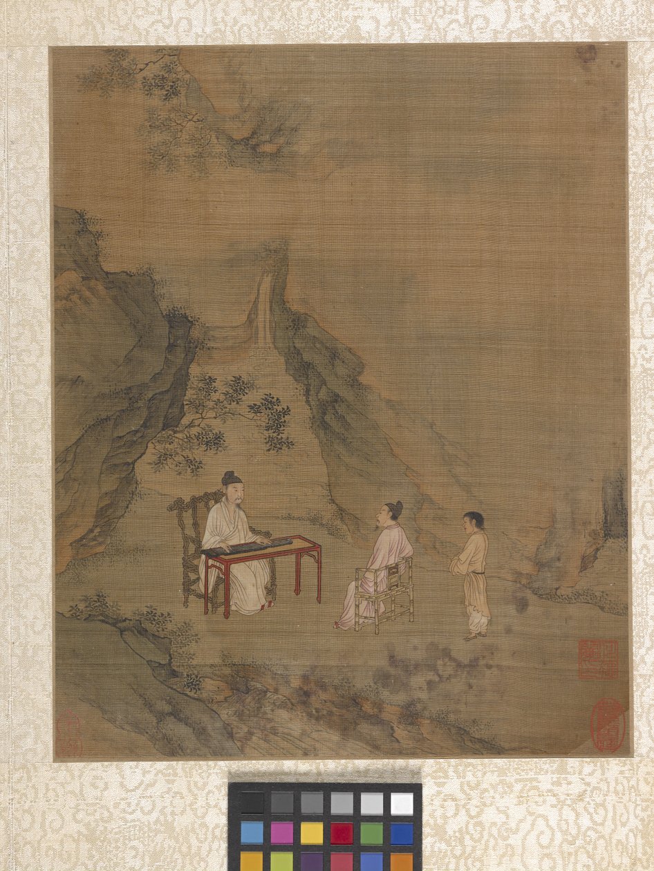 Album Garden Scene (inkoust na papíře) od Ying Qiu