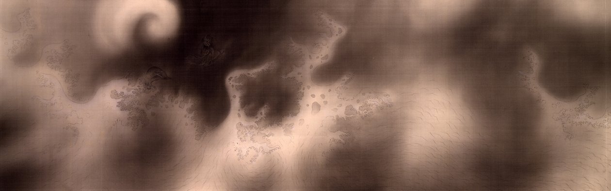 Detail z Metempyschosis od Yokoyama Taikan od Yokoyama Taikan