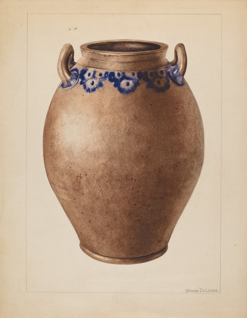 Crock, c. 1937. od Yolande Delasser
