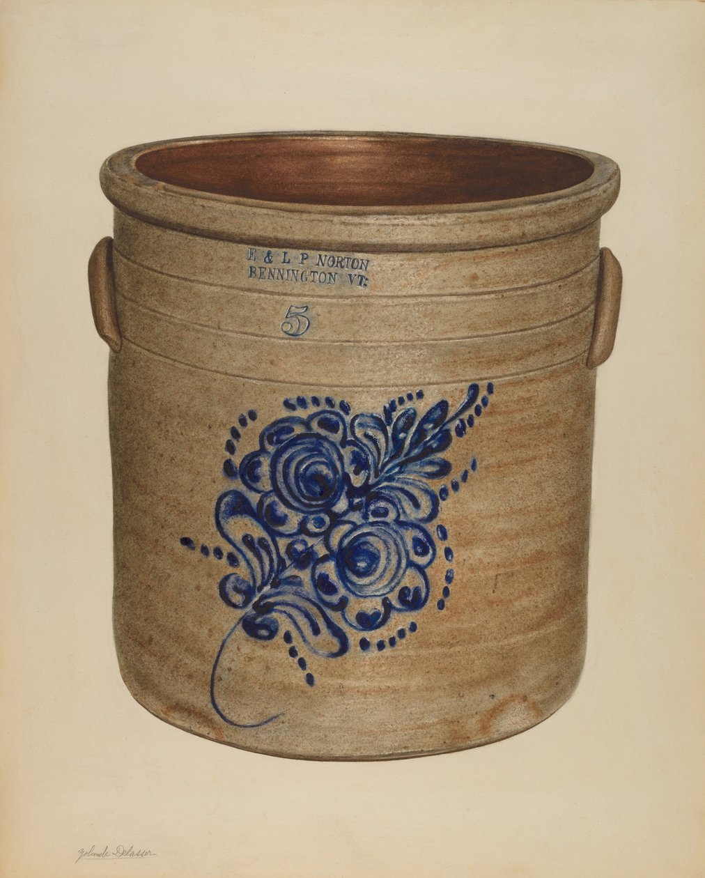 Crock, pravděpodobně 1938. od Yolande Delasser
