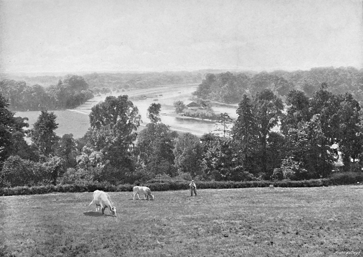 Z Richmond Hill, Surrey, c1896 od York and Son