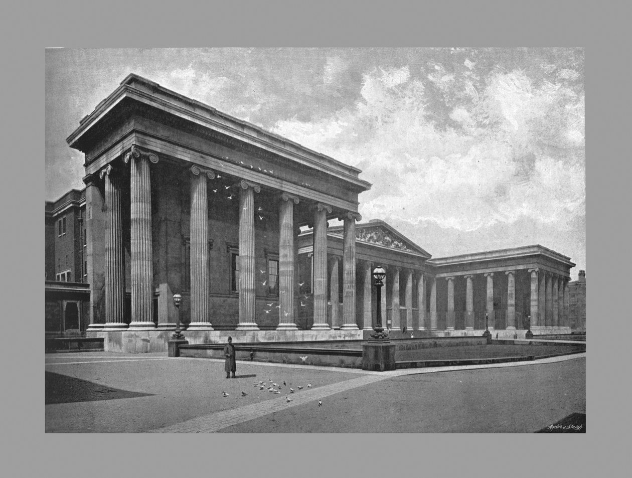 Britské muzeum, Londýn, c1900 od York and Son
