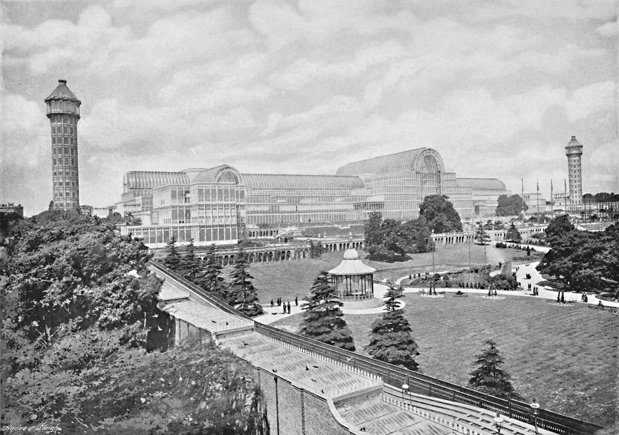 Křišťálový palác, c1896 od York and Son